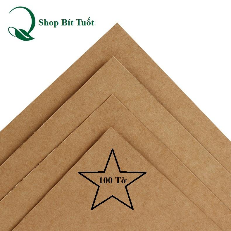 Giấy bìa cứng A4 làm thiệp handmade trang trí hộp quà định lượng 250 - 350gsm