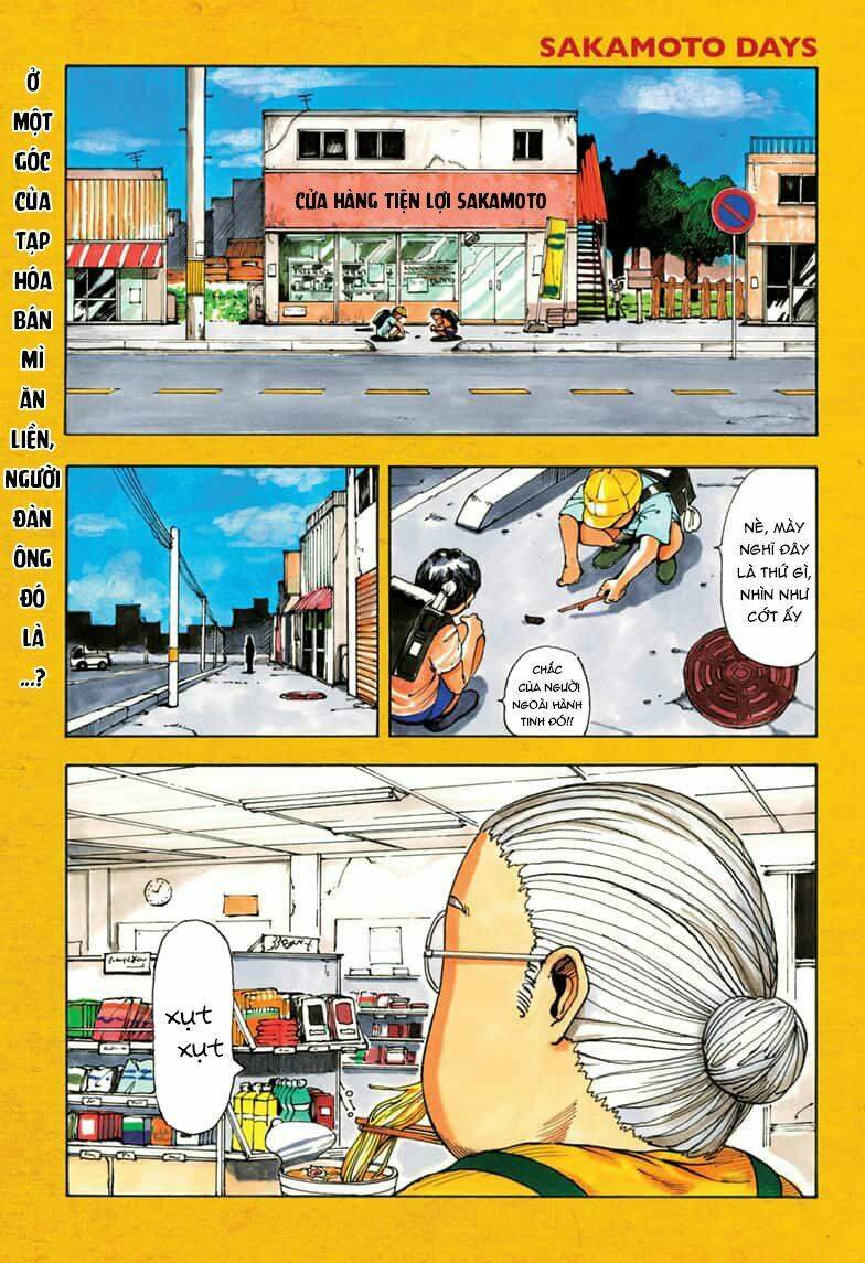 Sakamoto Days Chapter 1 - Trang 1