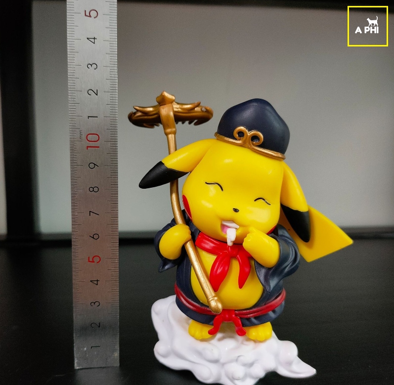 Mô hình Pikachu cosplay Tây Du Ký siêu ngầu trang trí tặng quà để bàn