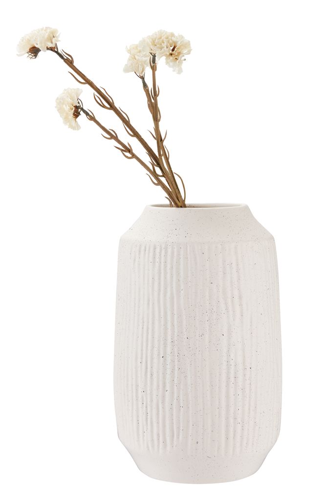 Hoa trang trí | JYSK Ralf | nhựa PE/polyester | hồng/trắng | C62cm