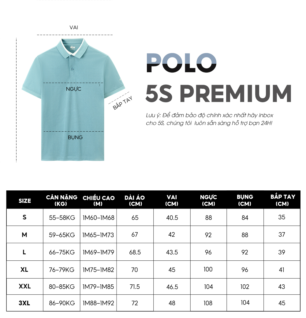 Áo Polo Nam 5S FASHION, Chất Silk Mềm Mượt, Co Giãn, Thiết Kế Dệt Can Phối Cổ Áo, Trơn Basic, Dễ Phối (APC23065)