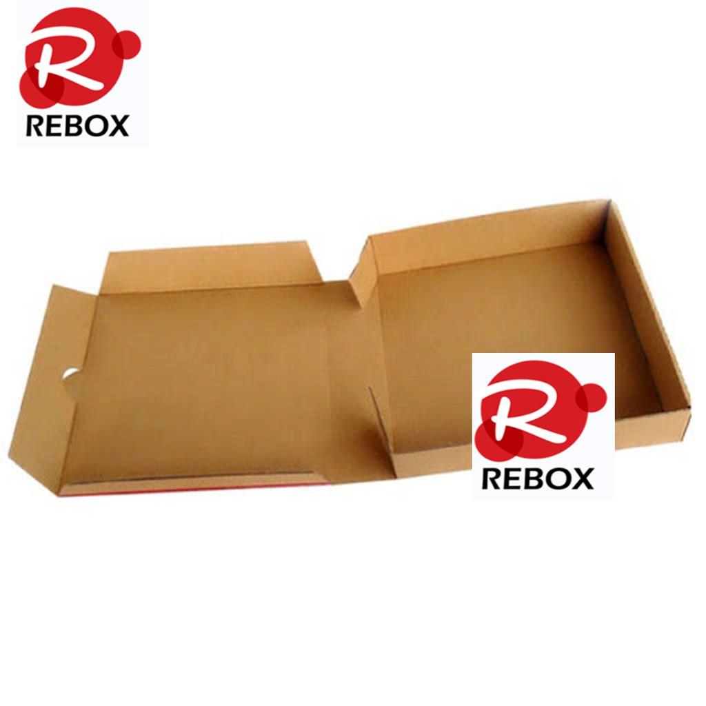 Hộp 25x17x7 cm - 50 hộp carton giá rẻ siêu dày có nắp gài