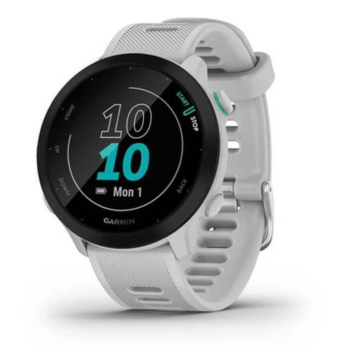 Đồng Hồ Thông Minh Garmin Forerunner 55 White - Hàng Chính Hãng