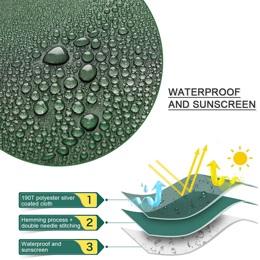 Vitorhytech Cắm Trại Võng Tán Võng Lưới Chống Muỗi Cho Cắm Trại Sinh Tồn Du Lịch Bạt Phủ Bộ Ngoài Trời Chống Nước Tán