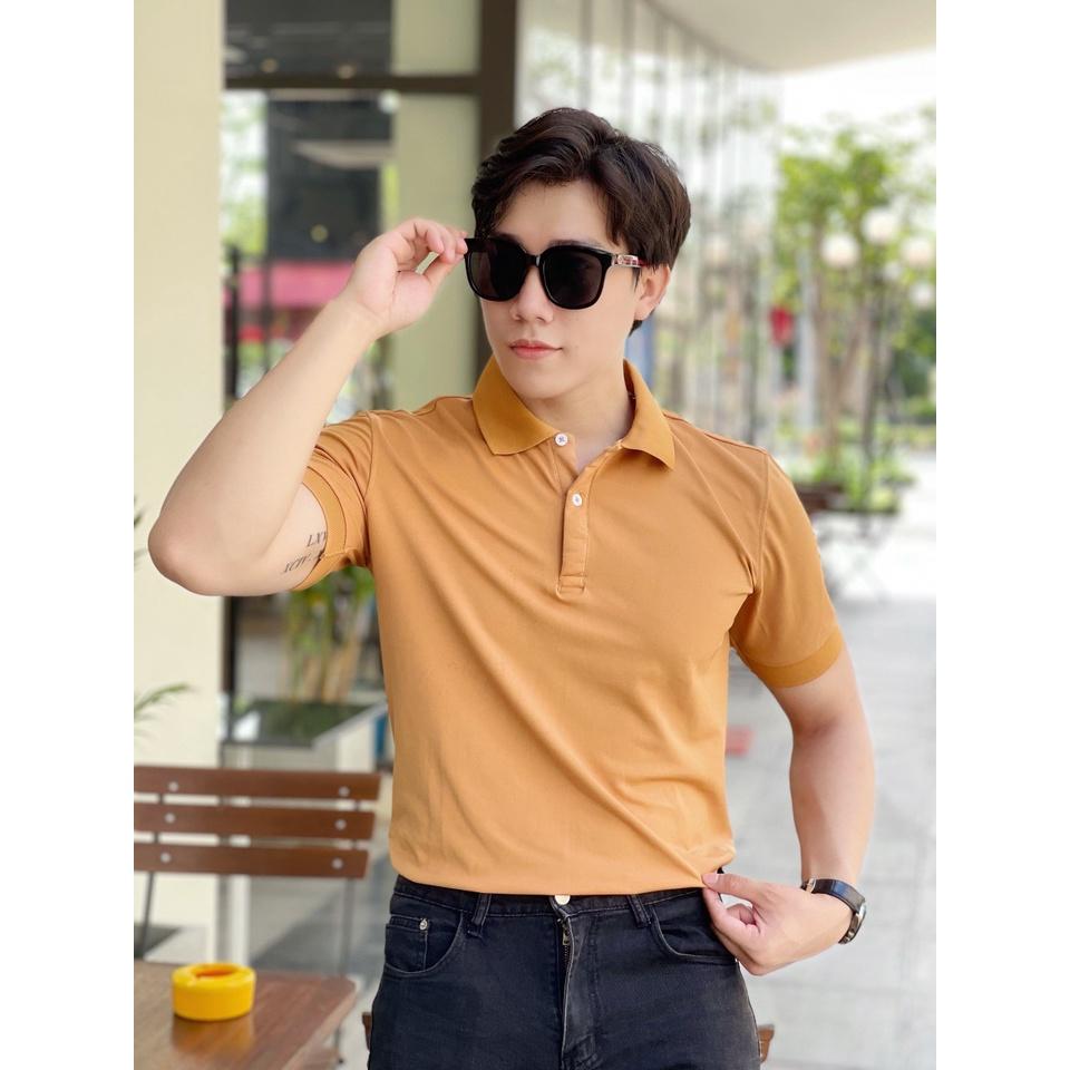 ÁO THUN NAM CỔ TRỤ FORM ÔM BODY THỜI TRANG NAM CÁ TÍNH SIÊU HOT - THỜI TRANG LUXURY CHUẨN NÉT