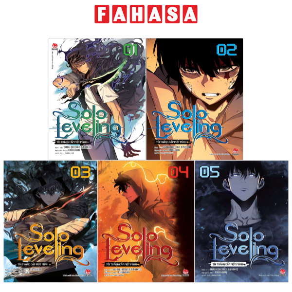 Combo Manhwa - Solo Leveling - Tôi Thăng Cấp Một Mình - Tập: 1 - 5