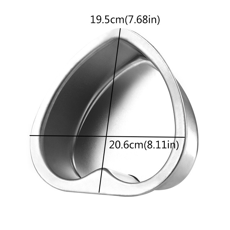 Khuôn đúc trái tim đế rời