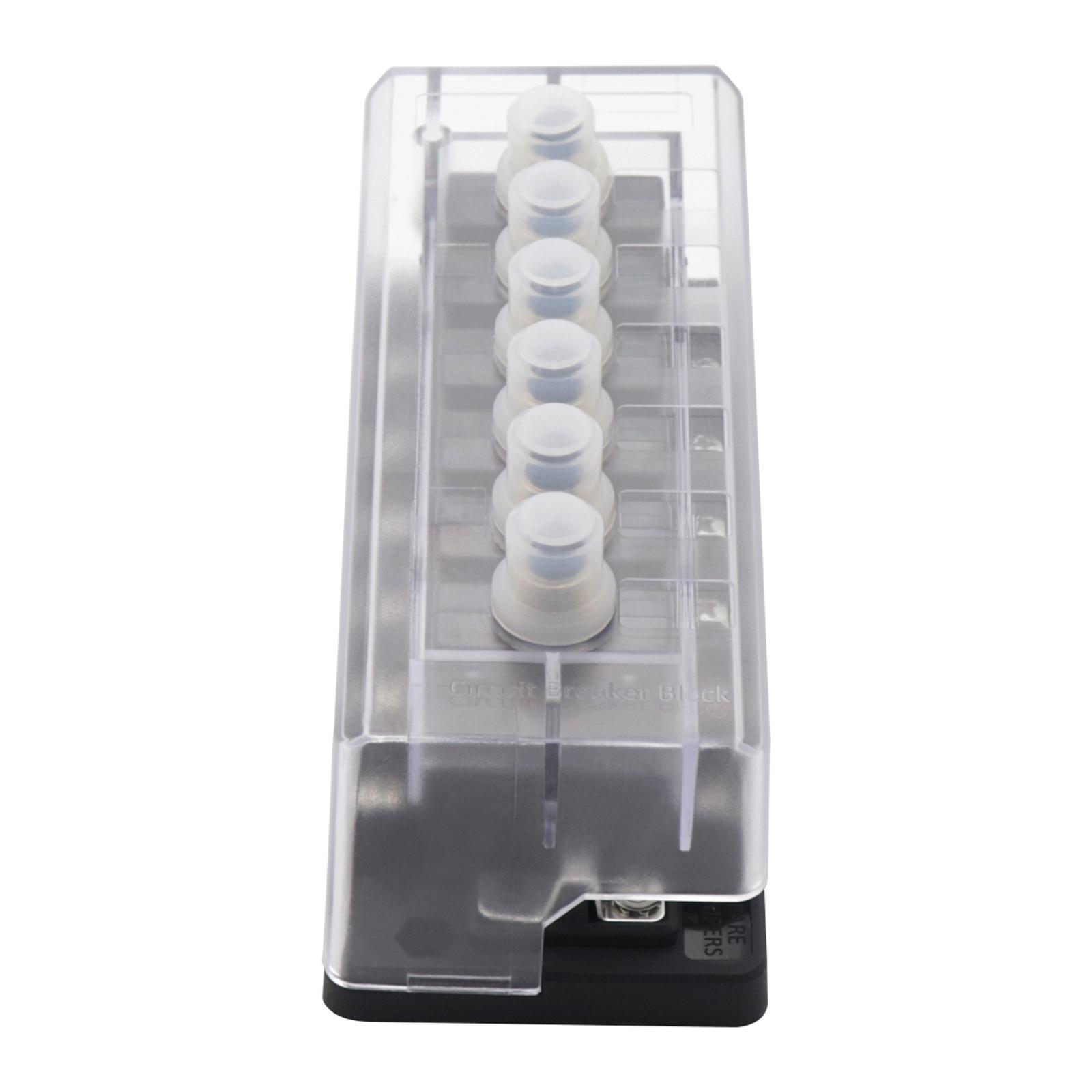 Circuit Breakers Box Circuit Breaker Fuse Block Box for Auto Car Marine Boat