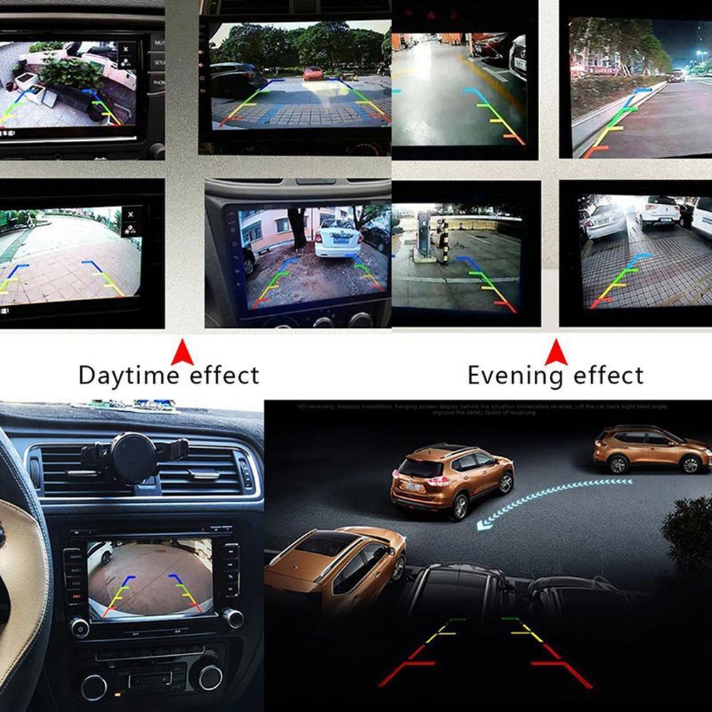 Camera Chiếu Hậu Tầm Nhìn Ban Đêm Góc Rộng 170 Độ Chống Thấm Nước Tiện Dụng Cho Xe Hơi