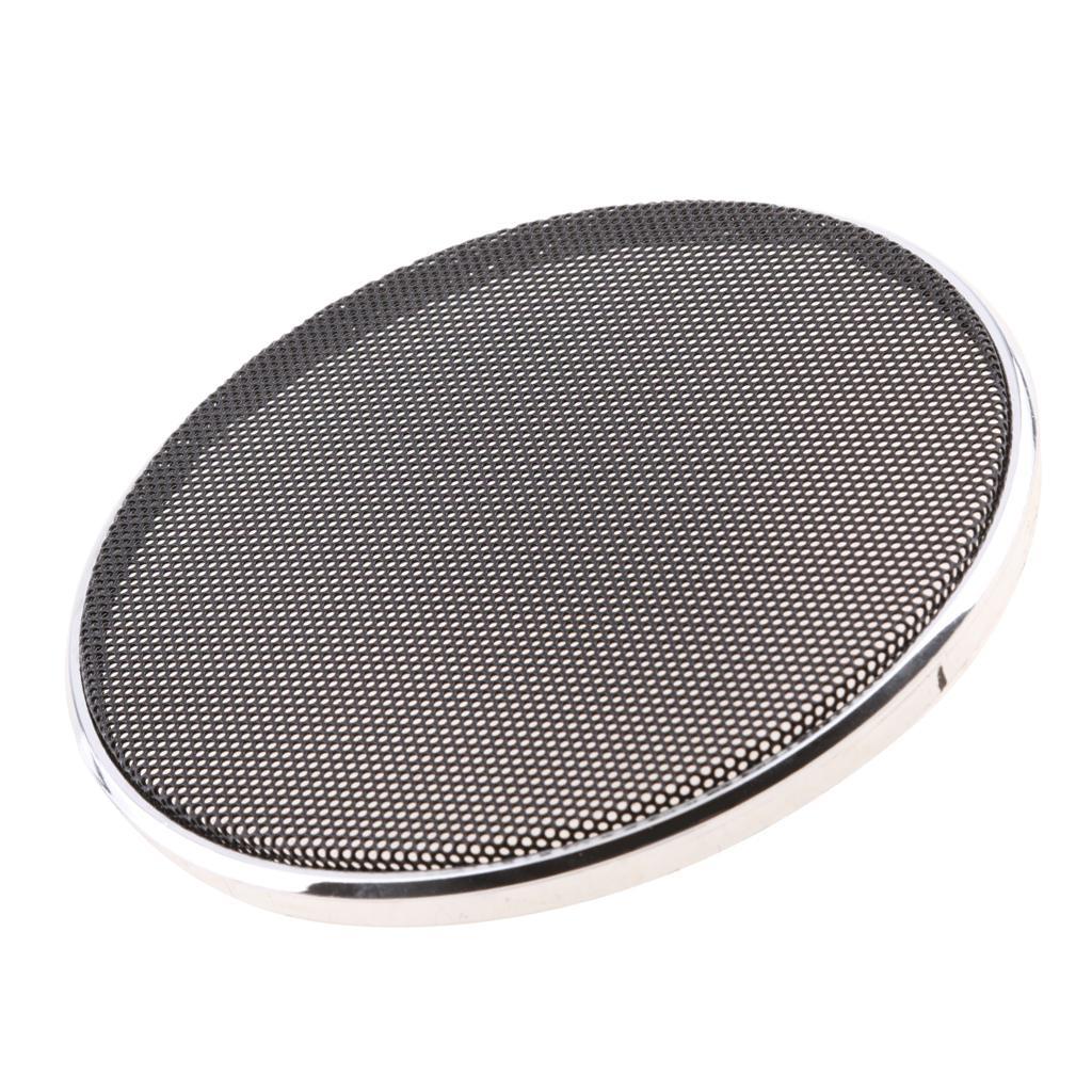 Mesh Car Speaker Subwoofer Grille Grill with 1 Rings 4 inch