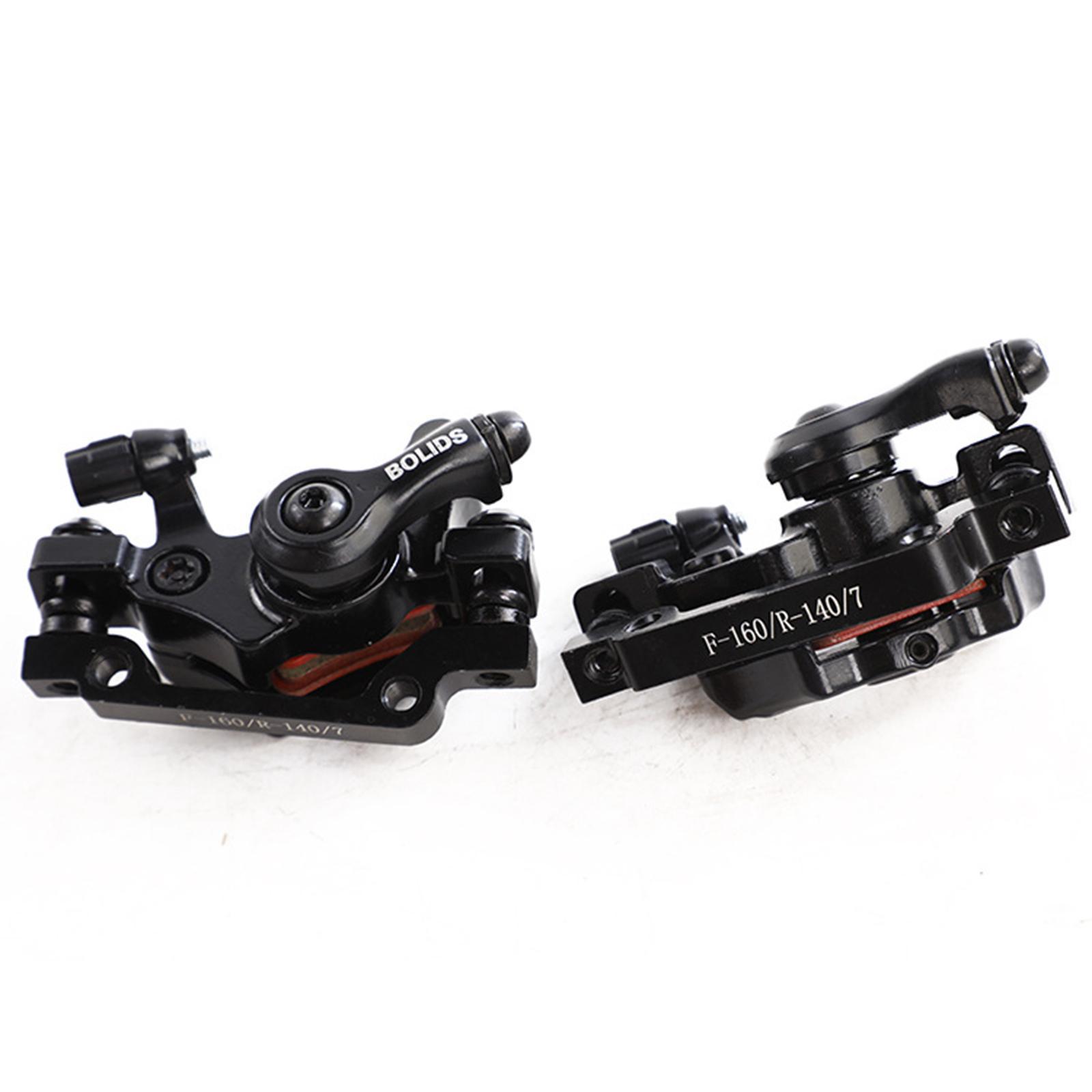 2xMTB  Mechanical Brakes Disc Caliper Road Bike Disc Brake Front