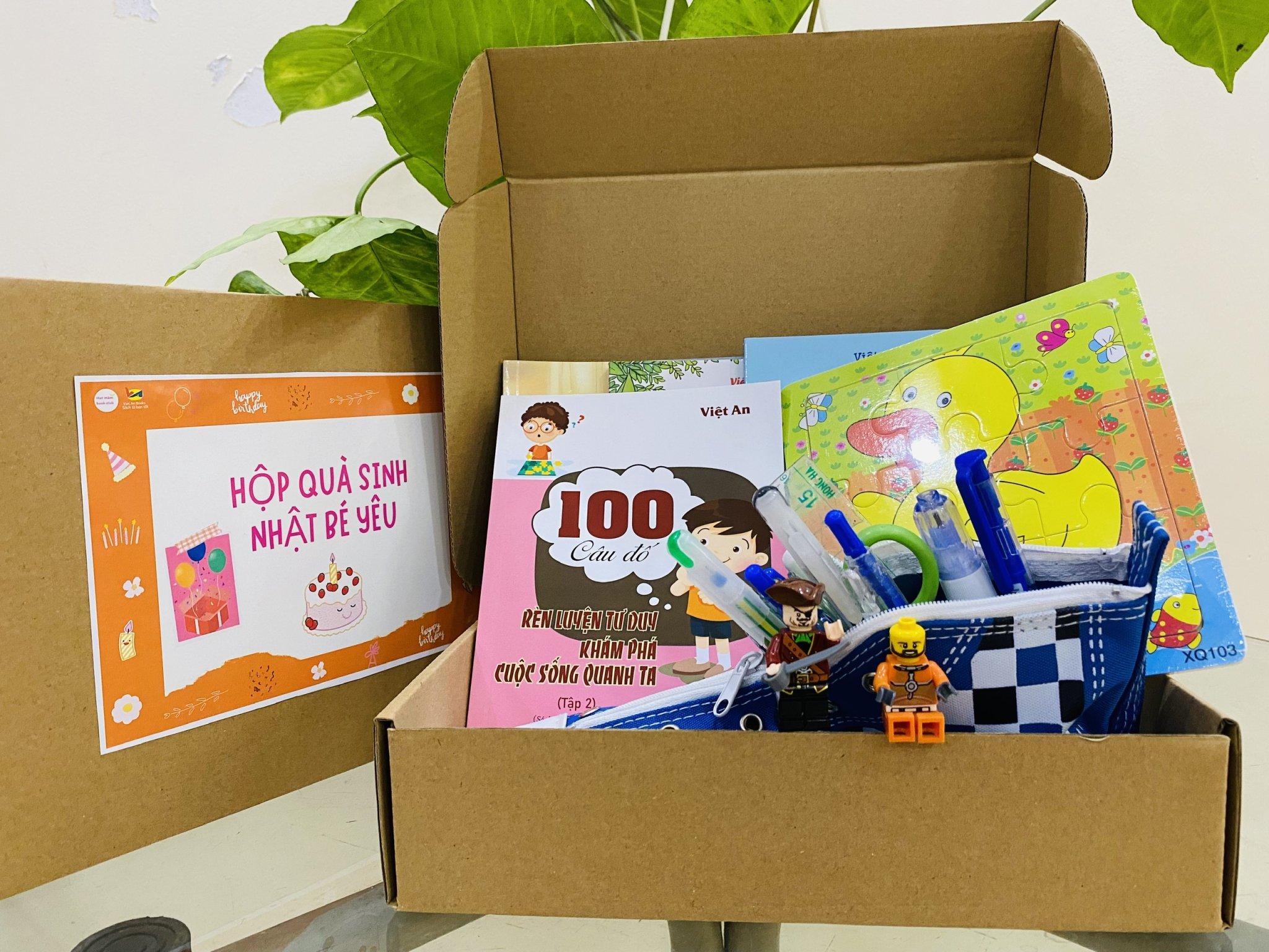 HỘP SINH NHẬT DÀNH CHO BÉ TRAI 6 -9 TUỔI