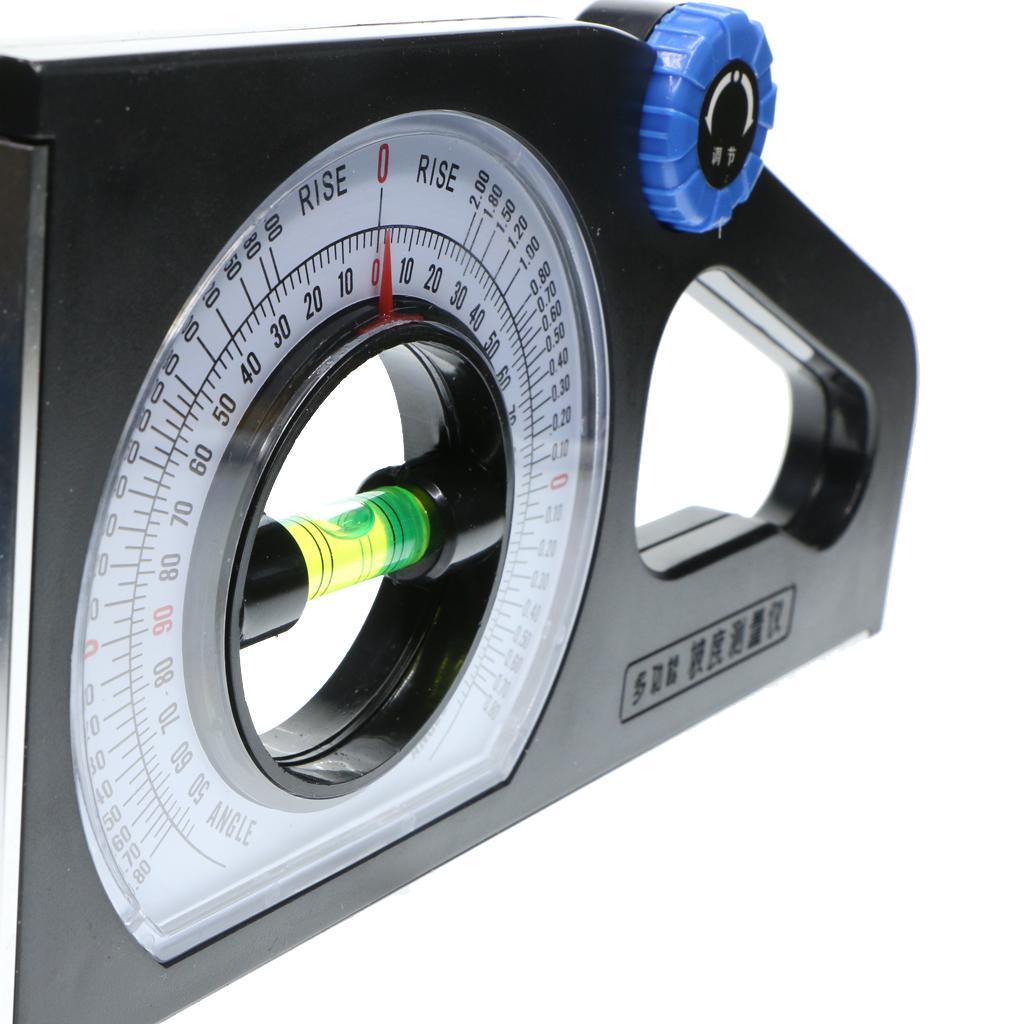 Slope Protractor Angle Level Bevel Inclinometer Declinometer