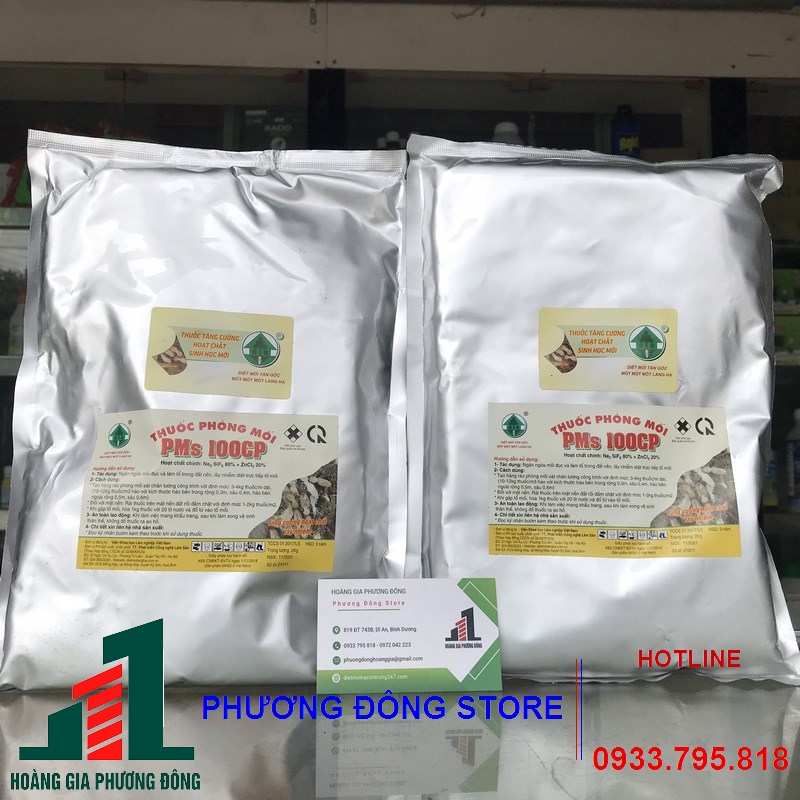 Thuốc phòng chống mối PMs 100 CP(2 kg)