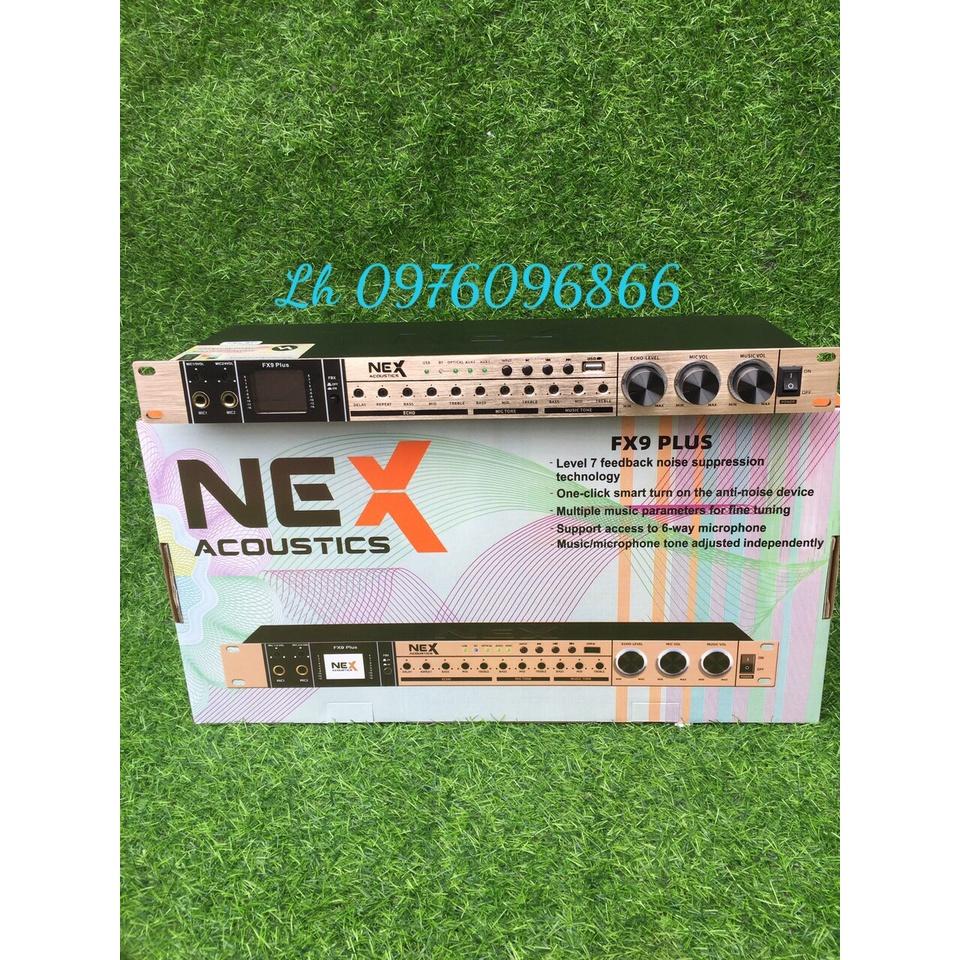 Vang Cơ NEX FX9 PLUS Karaoke Chuyên Nghiệp Âm Thanh Đỉnh Cao, Kết Nối Bluetoth, Màn Hình Hiện Thi Logo