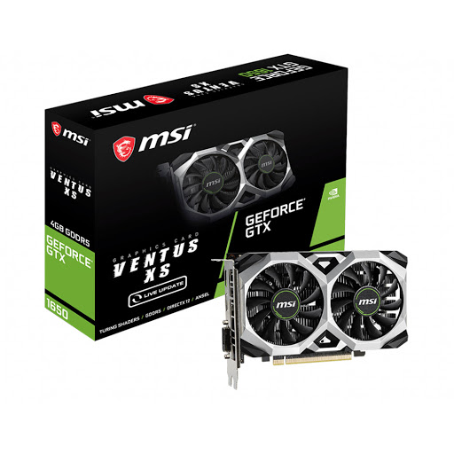 Card màn hình MSI GTX 1650 Ventus XS 4GB GDDR5_ Hàng chính hãng