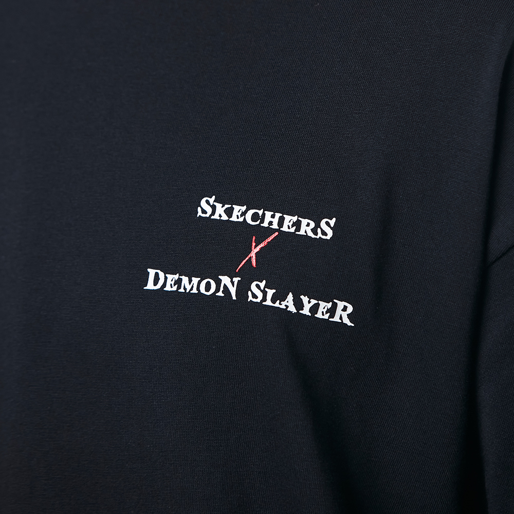 Skechers Unisex Áo Thun Tay Ngắn Demon Slayer - SL22Q4U310-002K