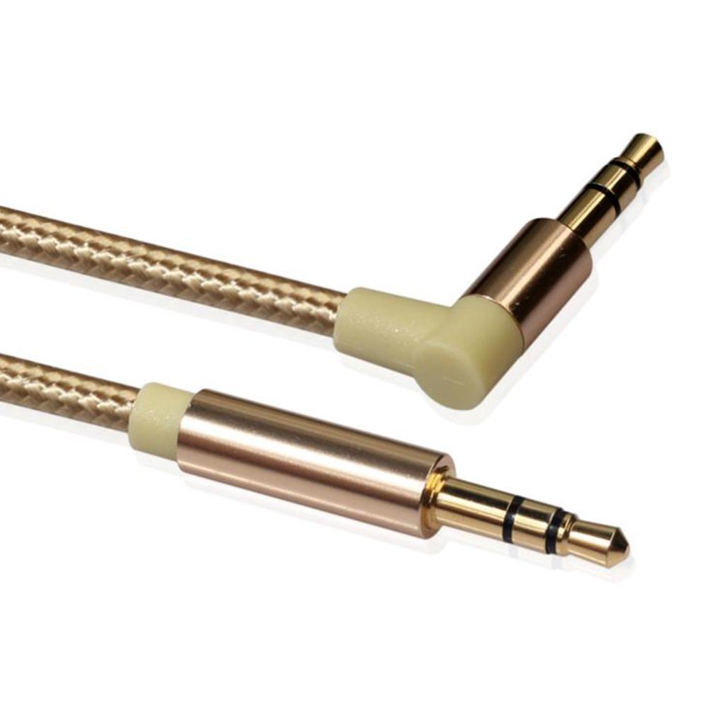 1/8 Inch 3.5mm Jack Male to Male Headphone Earphone Audio Cable Cord