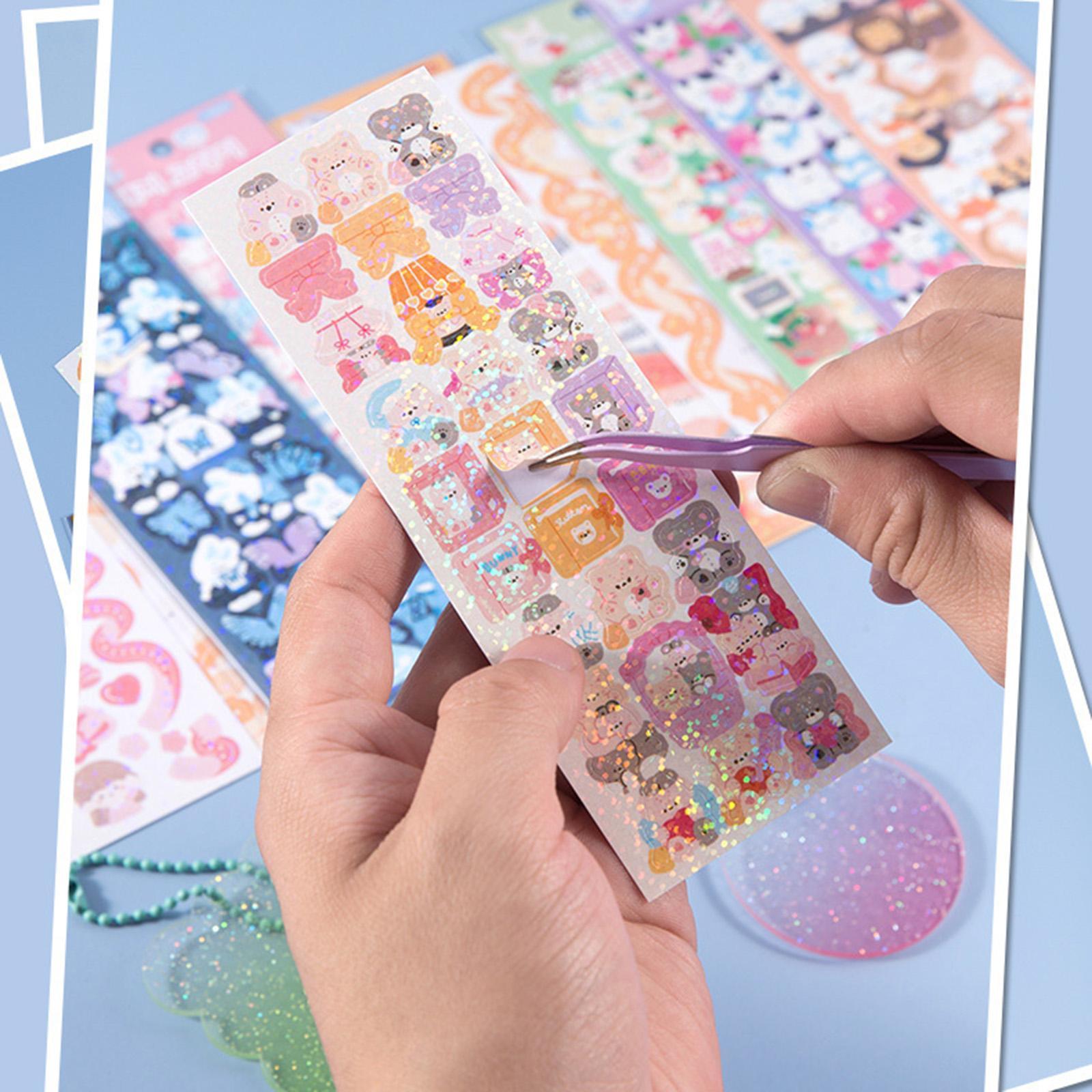 Goo Card Set Label Sticker Decals for Scrapbook Decor Card Making Journal