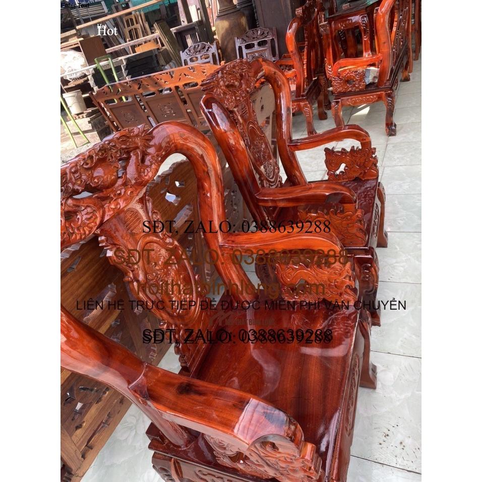 Bàn ghế_Sofa tiếp khách gỗ cao cấp