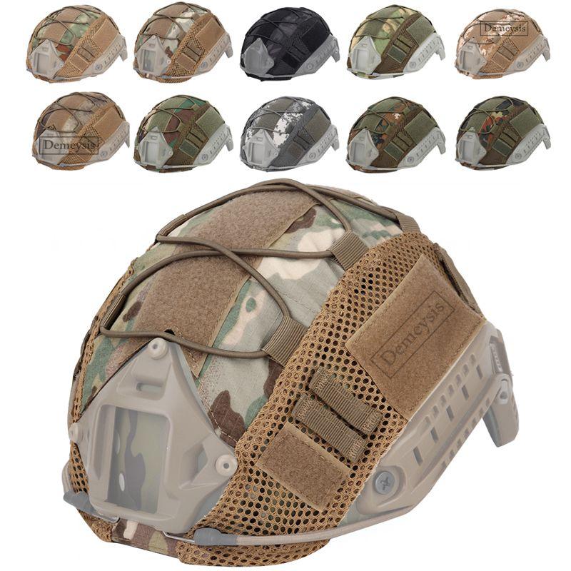 Vỏ mũ bảo hiểm chiến thuật Airsoft Airsoft SHOFT SHOFT SHOE Color: multicam