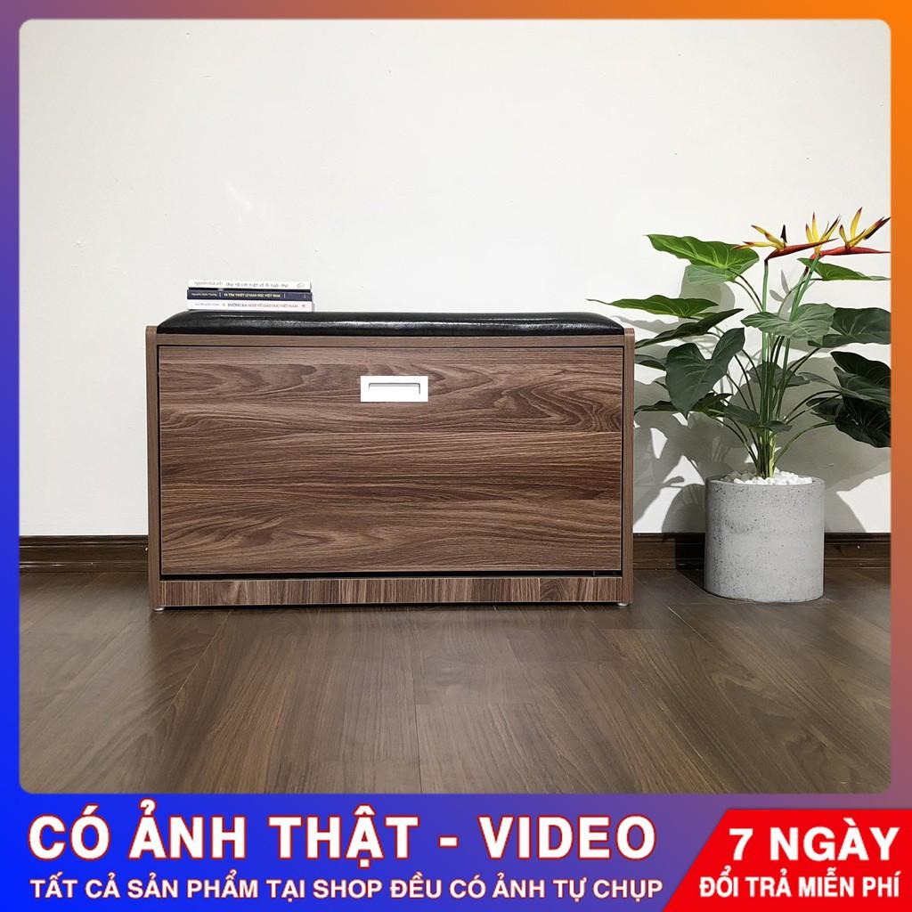 ️ ngang 80cm️ tủ giày thông minh tích hợp đôn ngồi. hậu 9li bảo hành 2 năm