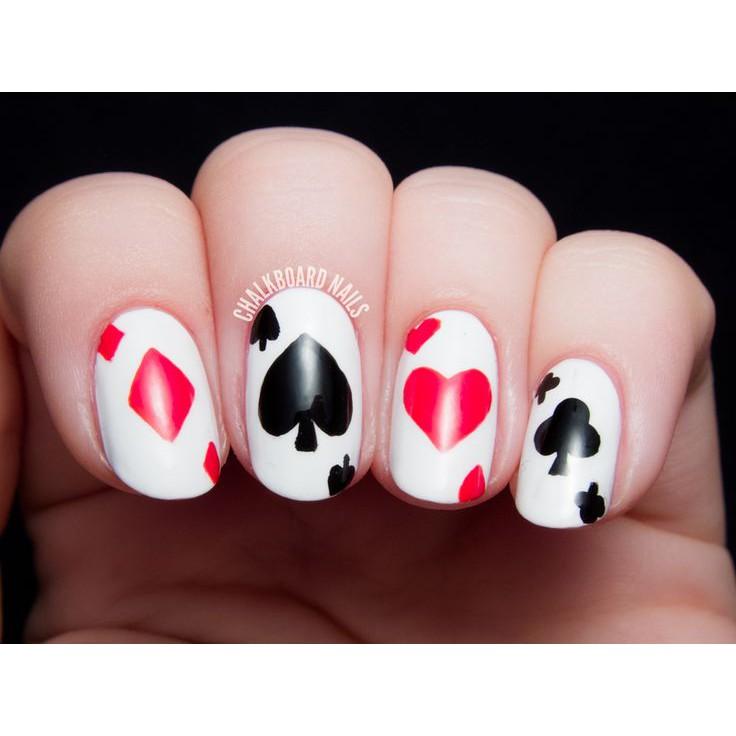 Sticker nails BÀI TÂY - hình dán móng 3D