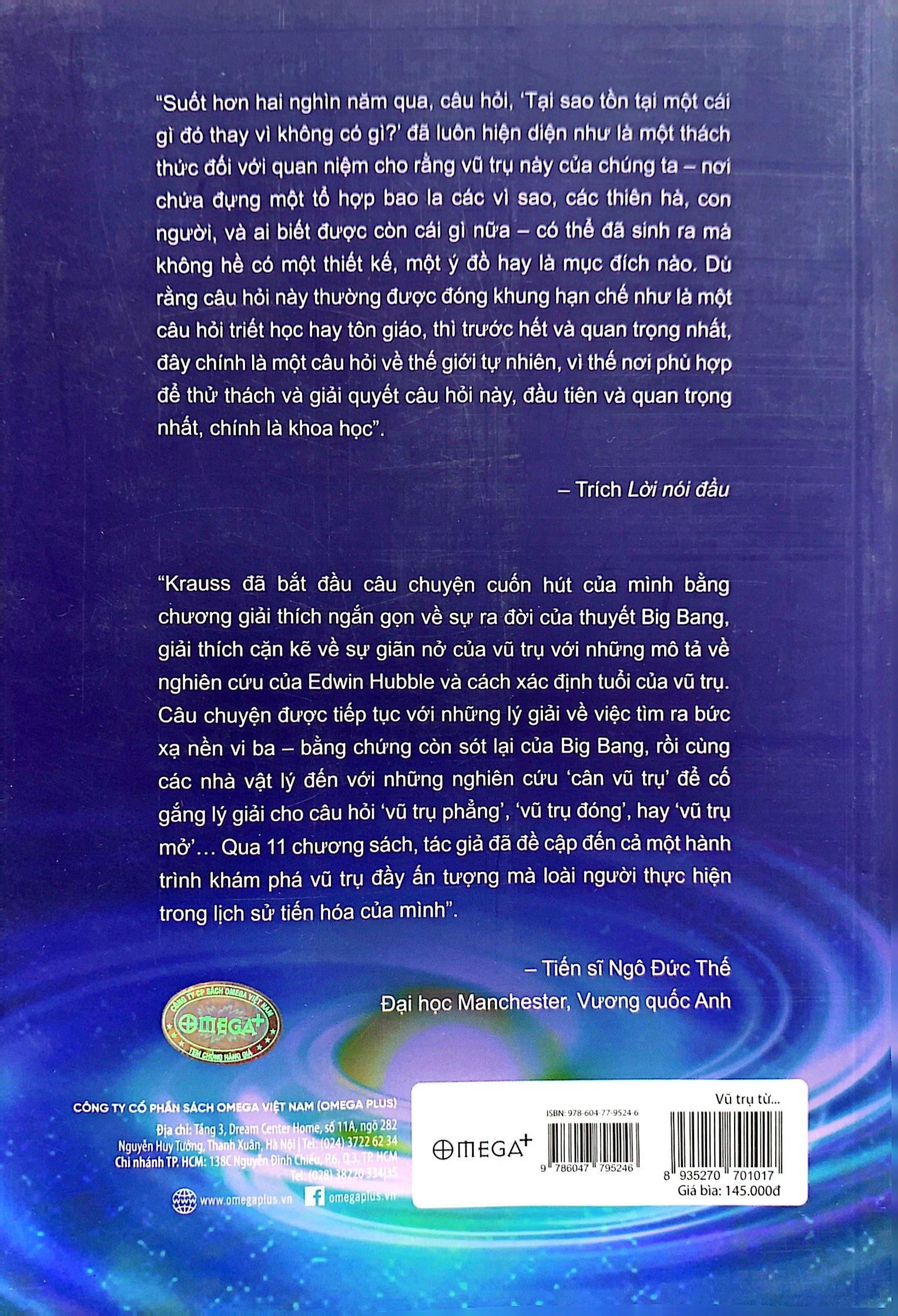 Sách Vũ Trụ Từ Hư Không