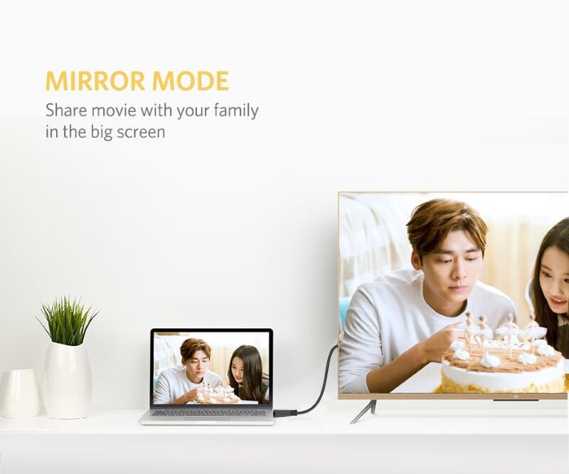 Ugreen UG50820ED015TK 3M màu đen Cáp tín hiệu HDMI dẹt - HÀNG CHÍNH HÃNG