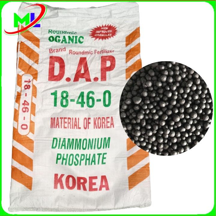 Phân bón DAP 18-46-0 Hàn Quốc dạng hạt đen 1kg