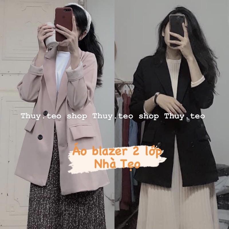 ÁO BLAZER 2 LỚP CHẤT ĐẸP - ÁO VEST NỮ TRẺ TRUNG
