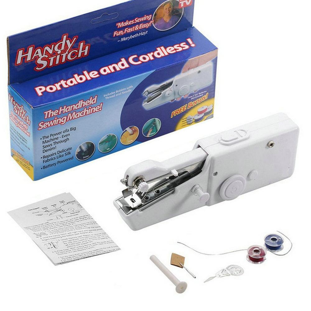 Máy khâu cầm tay mini sự dụng pin, nhỏ gọn tiện lợi