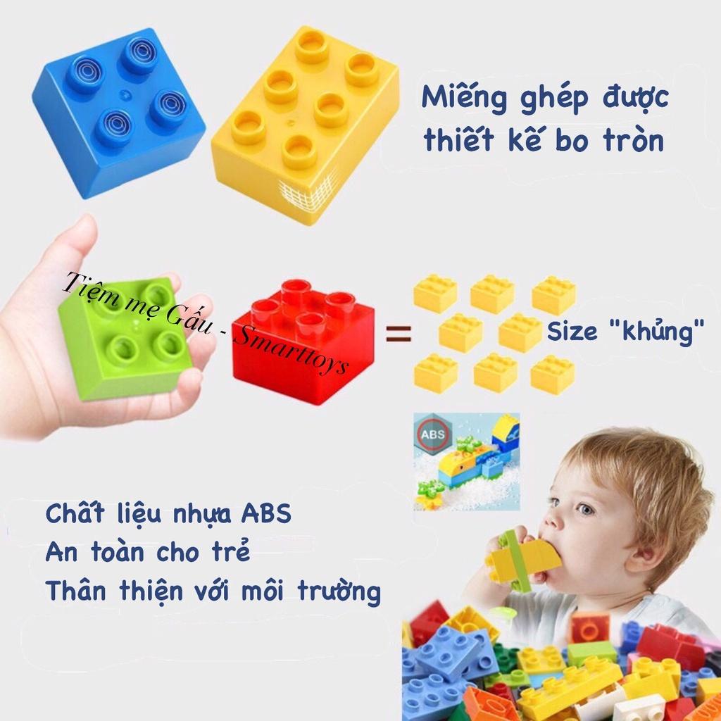 DIY ĐỒ CHƠI LẮP GHÉP SIZE TO 3 MẪU CHO BÉ THỎA SỨC SÁNG TẠO