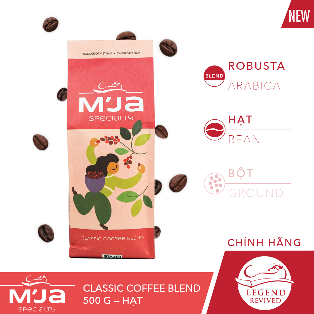 Cà Phê M'JA Classic Blend 500g