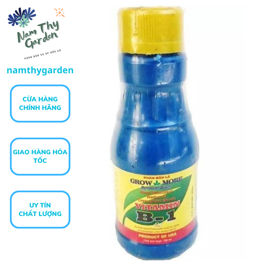 Phân bón lá điều hoà sinh trưởng Vitamin B1 100ml