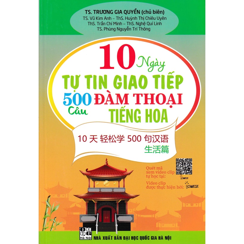 10 ngày tự tin giao tiếp 500 câu đàm thoại tiếng hoa - ( HA)