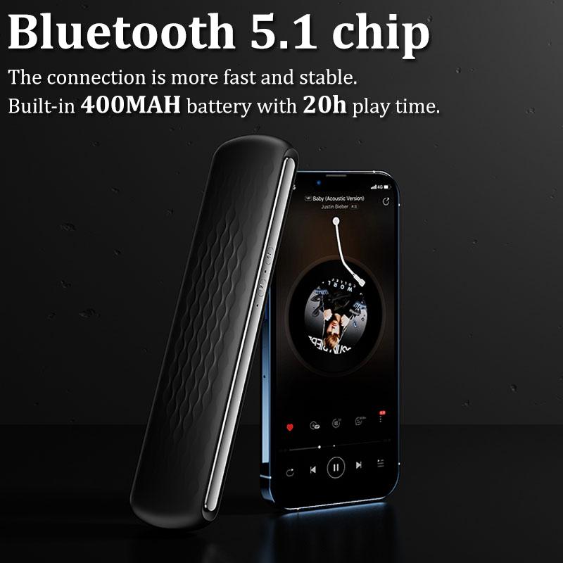 Pocket bluetooth 5.1 loa dẫn xương âm thanh âm thanh không dây dưới hộp âm nhạc pillow tích hợp tiếng ồn trắng cải thiện màu sắc