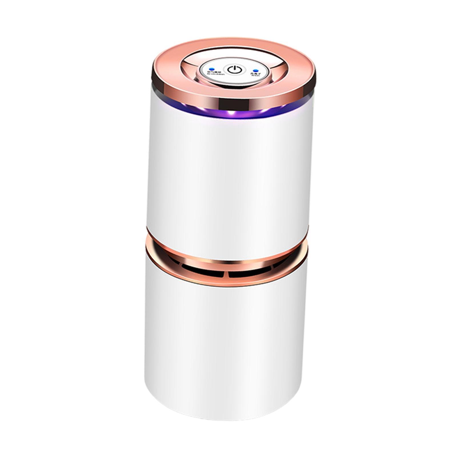 Car Air Portable Room Mini USB Quiet for Smoke Pollen Odors