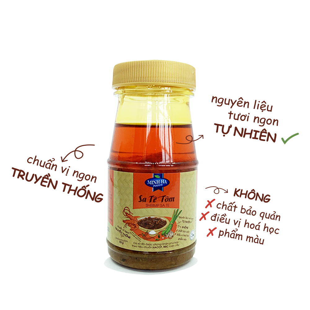 Lốc 6 Hũ Sa Tế Tôm 110g/hũ