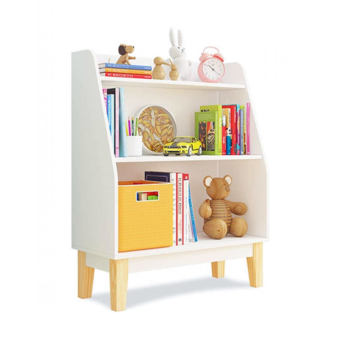 Kệ để đồ chơi cho bé SMLIFE Killisnoo | Gỗ MDF dày 17mm chống ẩm | D60xR25xC75cm