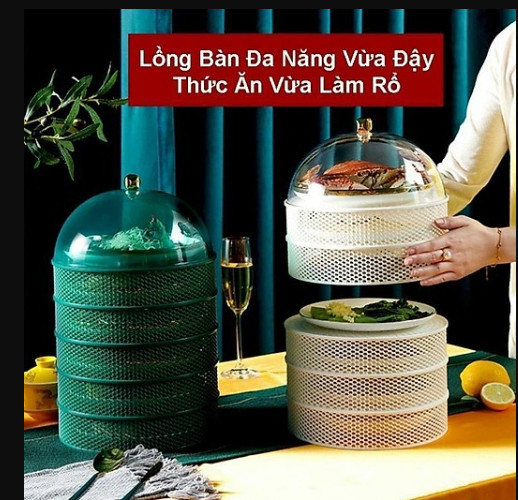 LỒNG BÀN XẾP GỌN 5 TẦNG KAMI TIỆN DỤNG