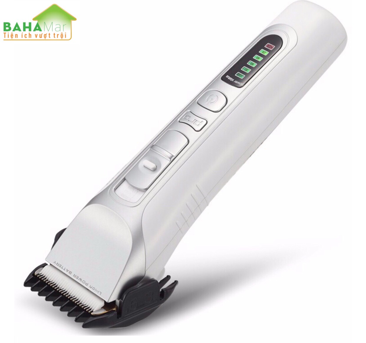 TÔNG ĐƠ CHUYÊN NGHIỆP SẠC ĐIỆN CẮT TỈA RÂU TÓC "BAHAMAR" thỏa sức sáng tạo kiểu tóc với các đầu lưỡi dao cắt tỉa tóc râu rất thuận tiện