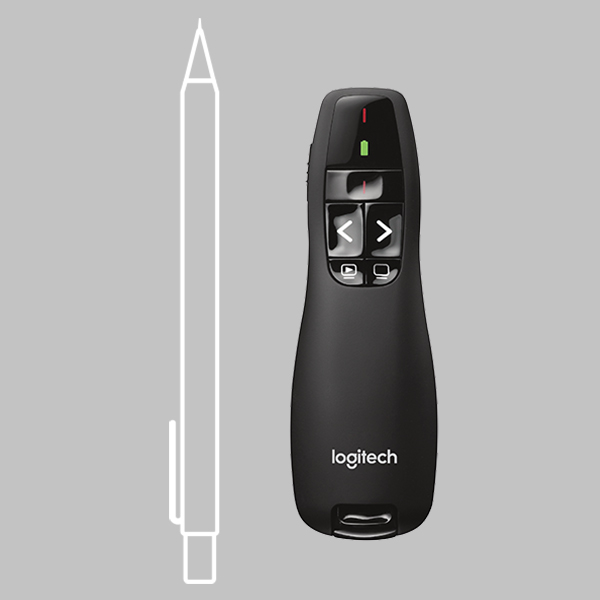 Thiết Bị Trình Chiếu Logitech R400 - Hàng Chính Hãng