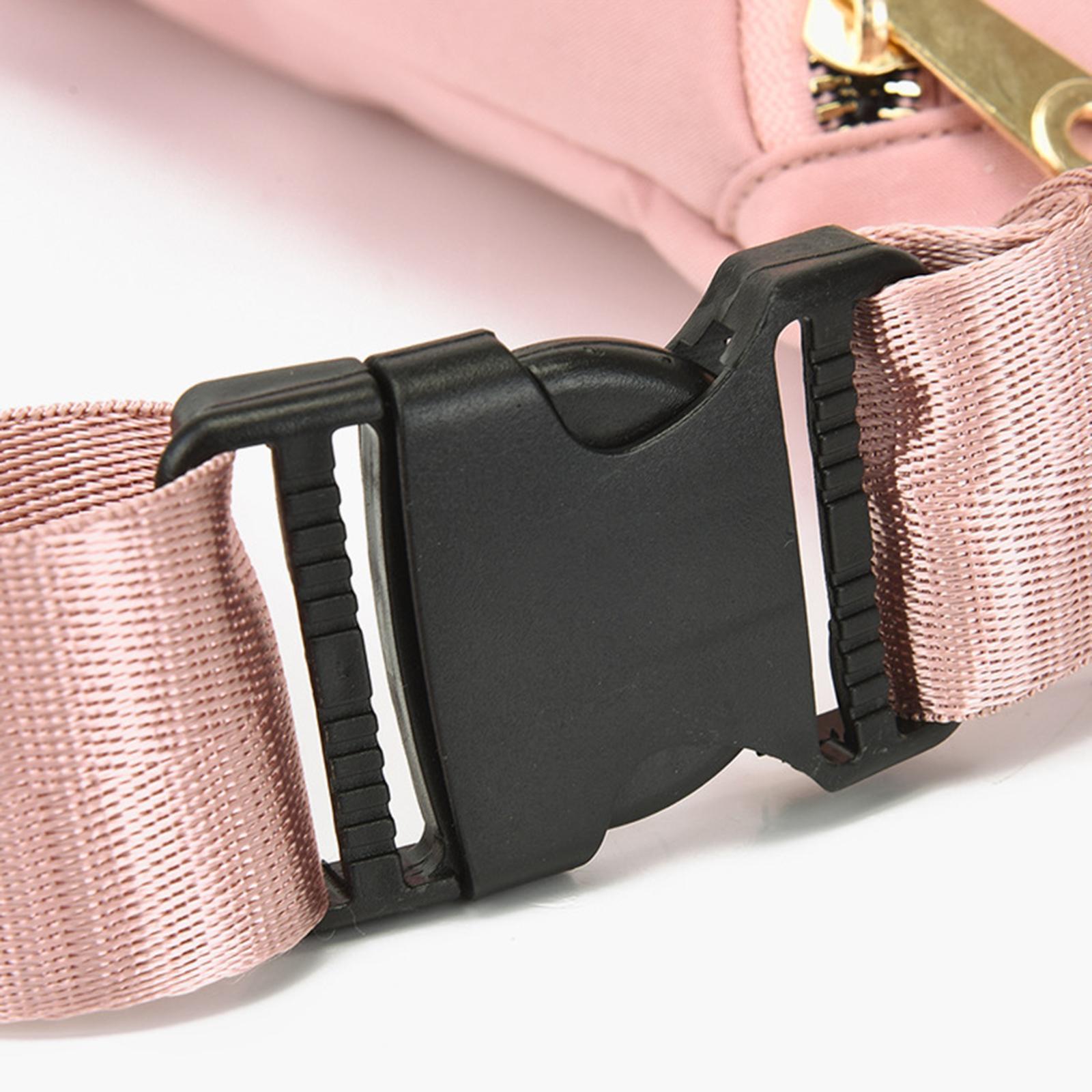 Fanny Pack Waist Pack with 2 Zipper Pockets Waist Bag for Running Workout Travel