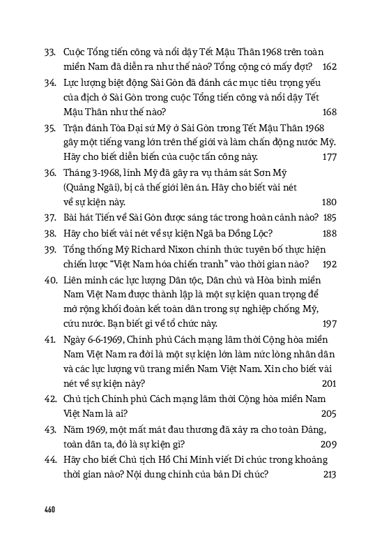 Hỏi Đáp Lịch Sử Việt Nam, Tập 9: Từ Xuân Mậu Thân (1968) Đến Chiến Dịch Hồ Chí Minh (1965 - 1975)