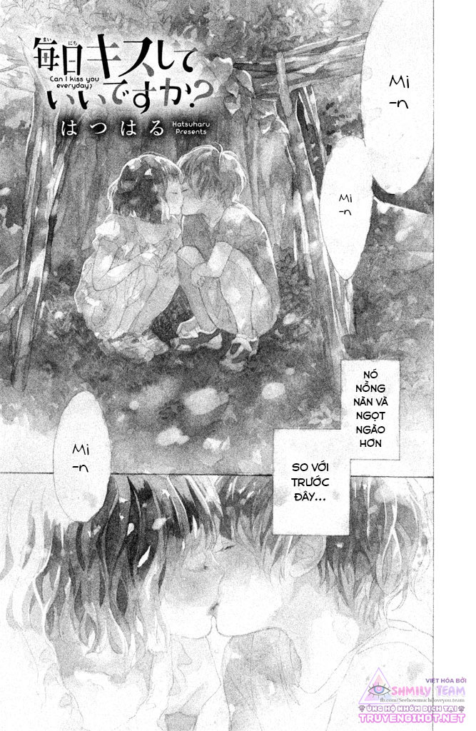 anh có thể hôn em mỗi ngày được không? chapter 1 4