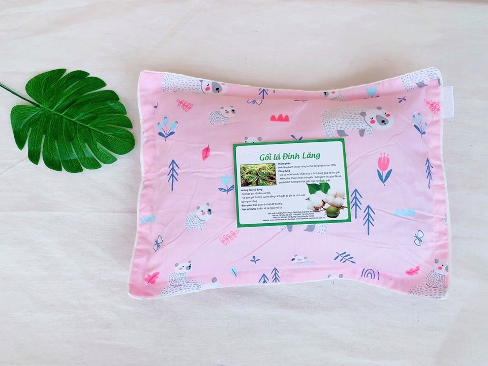 Gối Đinh Lăng Cho Bé, Chống Mồ Hôi Trộm Giúp Bé Ngủ Ngon