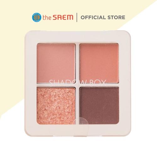 Bảng Phấn Mắt 4 Ô the SAEM Saemmul Shadow Box 3.6g