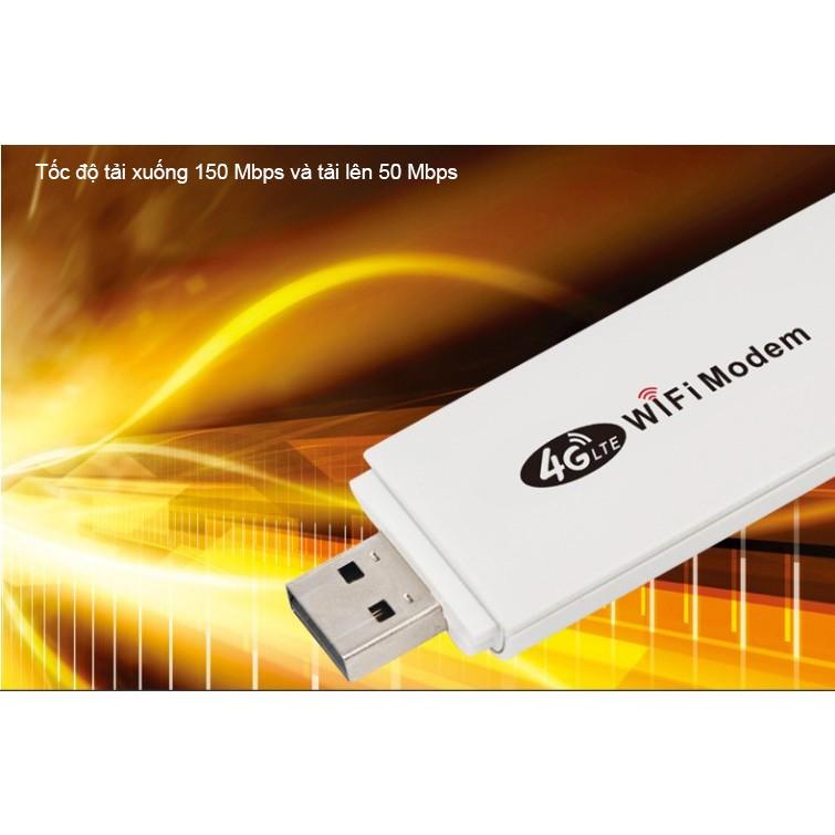 USB Phát Wifi 4G ZTE Mifi - tốc độ 150mbps - 10 người truy cập