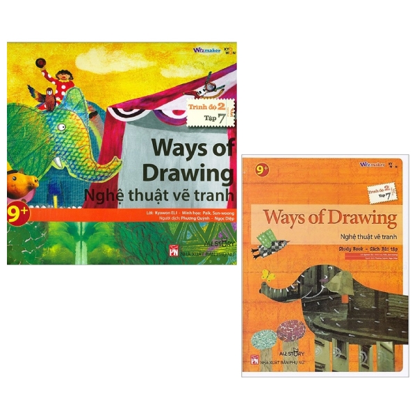 Combo All Story - Ways Of Drawing - Nghệ Thuật Vẽ Tranh (Trình Độ 2 - Tập 7) (Bộ 2 Cuốn)